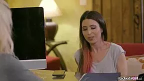 i'll keep fingering your hairy pussy secret if you let me lick it now