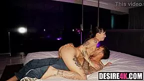 tattoo emo babe nova flame nasty blowjob and fuck