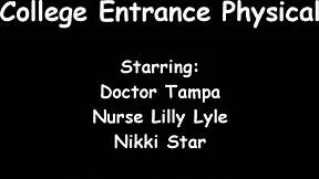 nikki stars gyno exam spy cam doctor tampa