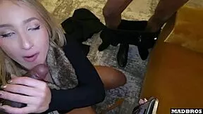 watch my young french ass pounded while cuck bf facetime stares