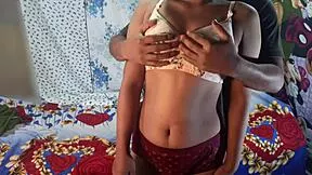 Desi bhabhi sneaks wild fuck with ex boyfriend at home alone