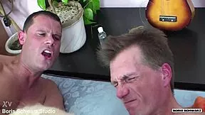 surprise! catching dries fucking young blonde mia so i join mmf threesome creampie cowgirl sloppy