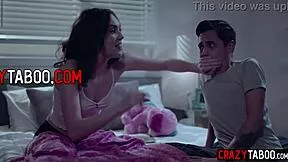 petite teen freya parker fucked during sleepover taboo style