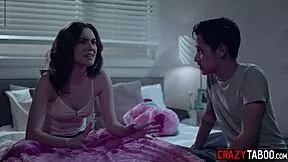 petite teen freya parker fucked during sleepover taboo style
