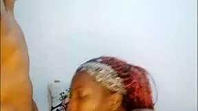 we got so wet in that exclusive webcam show, bet you'll love watching me deepthroat his monster cock