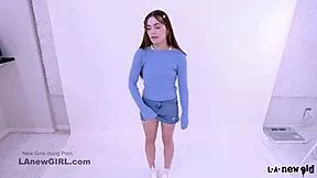 Hey cute brunette teen nails that modeling audition vibe
