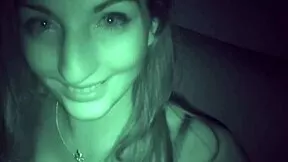 Hot spanish exgf brunette rides cock doggystyle in passionate bedroom nightvision