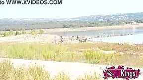 i want to fuck the first dude i spot briseyda myers hunts guys at madrid's san juan reservoir for raw action this is fakings