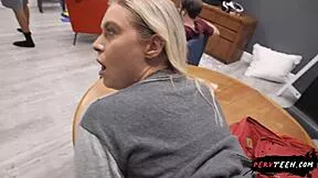 Sneaky Office Fuck with Big Ass Coworker