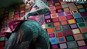 in my tight pink corset i suck on steel craving your throbbing cock deep inside me