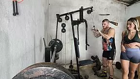 wanna see this big ass japanese slut get fucked hard in the gym backstage?