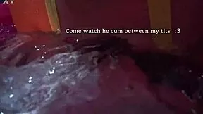 Underwater Clothed Sex With Titjob Cumming In Underwear!
