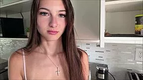 Step daughter sophie tyler bends over for alex adams in taboo family therapy accident