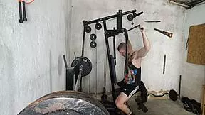 wanna see this big ass japanese slut get fucked hard in the gym backstage?