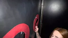 Swing house slut wife sucks three cocks gloryhole then uber driver deepthroat?