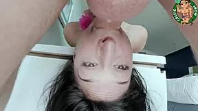 pov watch this naughty maid deepthroat then ride cowgirl to facial chains