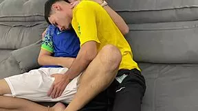 Fucking Best Friend Bareback Celebrates Brazil