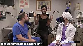 dr tampa gives rina arem intense tampa uni entrance physical with curly humiliation?