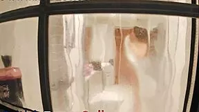 ever watched your dripping wet neighbor strip naked in the shower?