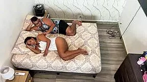 Stepmom's secret lust explodes on hidden cam with stepson