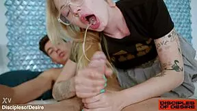 mimi cica takes hard pounding and hot piss all over her juicy bits