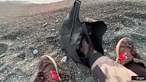 skinny shaved teen BENT OVER for DOGGYSTYLE then RIDES to CUMSHOT on first date
