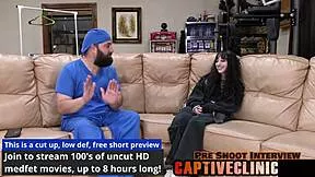 Daddy's little slut Alice Rose spreads ass for fingering and toys in domination play.