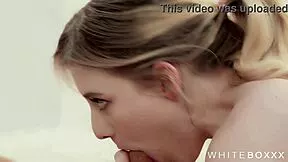 Watch this couple's passionate pounding end in cum covered pussy!