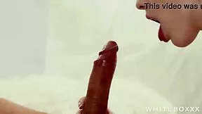 Watch this couple's passionate pounding end in cum covered pussy!