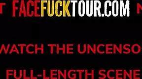 Does busty latina in lingerie crave that american bwc deepthroat facefuck?