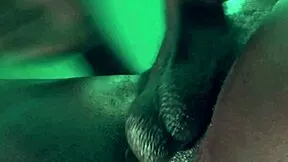 sneak peek muscular african bodybuilder strokes oiled bbc till bust