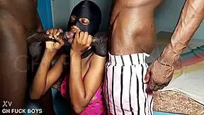 african teen slut like me suckin two huge bbc's non stop