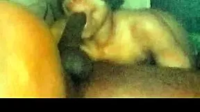 tina x kneels sucking huge cock deepthroat all night long