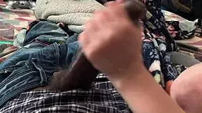stepsister gets very wet watching xvideos with stepbrother