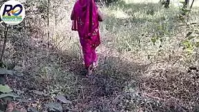 desi girlfriend fucked in forest after visiting parents