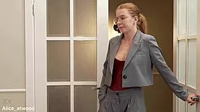 Strict tutor punishes bad student hard