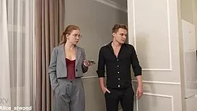 Strict tutor punishes bad student hard