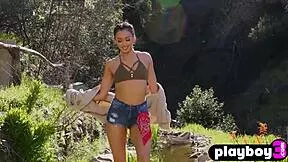 petite asian milf shows perfect booty naked