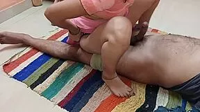 My cute stepbrother share her bedroom with me i gave him cowgirl riding sex hindi sex