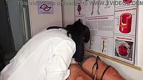 The brazilian housewife gets an erection in front of the nurse