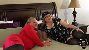 White blonde milfs share rome major