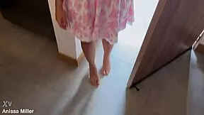 my stepsisters best friend acts innocent but shes a slut