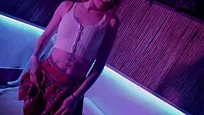 this skinny pretty girl with little 18+ breasts is broken in two by the huge dick of this muslim boy