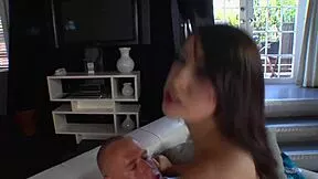 beautiful passionate girl rides cock with enthusiasm