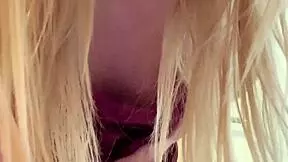 Pretty Blonde Swedish Teen Orgasms After Dildo Play