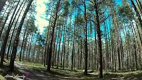 He drove me deep into the forest and pounded me hard right in the car