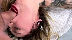 tattooed bisexual wife shares gf in ffm threesome