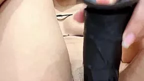 teen princess rides her super hot dildo