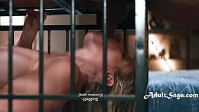 teen joins freaky neighbors using cage