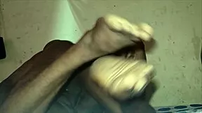 Does this huge African clit want real dick?